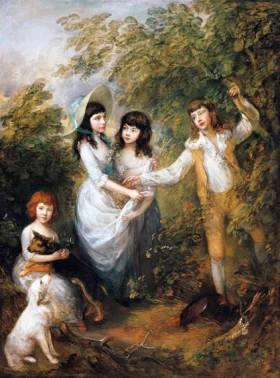 The Marsham Children 1787 by Thomas Gainsborough