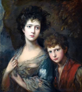 Elizabeth and Thomas Linley 1768 by Thomas Gainsborough