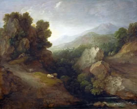 Rocky Landscape 1783 by Thomas Gainsborough
