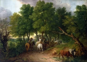 Road from Market by Thomas Gainsborough