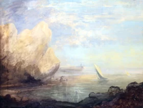 A coastal landscape by Thomas Gainsborough