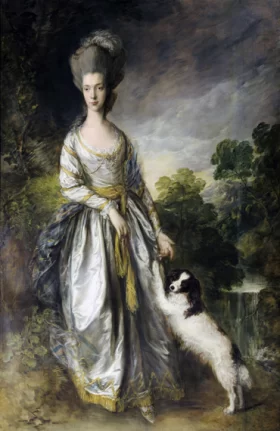 Lady Brisco 1776 by Thomas Gainsborough
