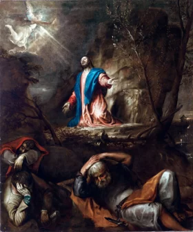 The Agony in the Garden of Gethsemane by Titian Vecellio