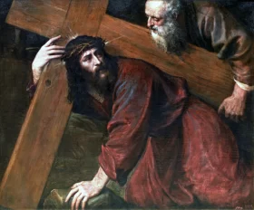 Christ Carrying the Cross 1560 by Titian Vecellio