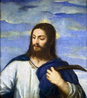 Christ, a gardener 1553 by Titian Vecellio