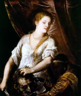 Judith with the Head of Holofernes 1570 by Titian Vecellio