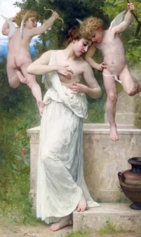 Blessures d'amour 1897 by William-Adolphe Bouguereau