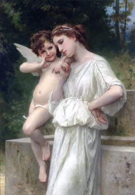 Cupid’s Secrets 1896 by William-Adolphe Bouguereau