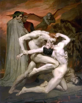 Dante and Virgile 1850 by William-Adolphe Bouguereau