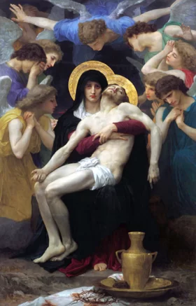 Pietà 1876 by William-Adolphe Bouguereau