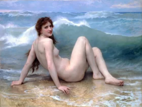 The Wave (1896) by William-Adolphe Bouguereau