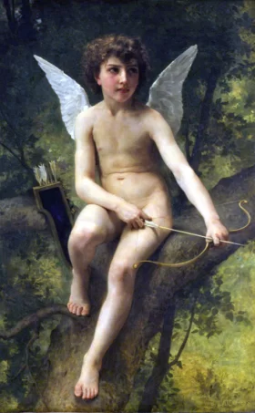 On the Lookout 1896 by William-Adolphe Bouguereau