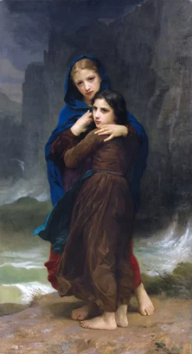 L'orage by William-Adolphe Bouguereau