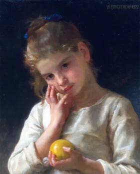 Le Citron 1899 by William-Adolphe Bouguereau