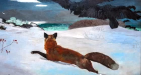 Fox Hunt 1893 by Winslow Homer