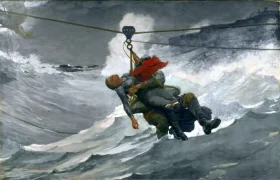 The Life Line, 1884 by Winslow Homer