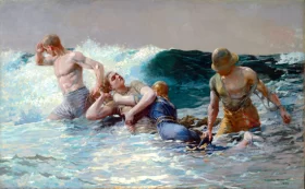 Undertow 1886 by Winslow Homer