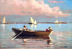 Gloucester Harbor, 1873 by Winslow Homer