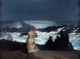 Summer Night, 1890 by Winslow Homer