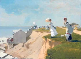 Long Branch, New Jersey 1869 by Winslow Homer