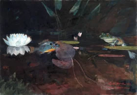 Mink Pond, 1891 by Winslow Homer