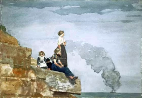 Fisherman's Family (The Lookout), 1881 by Winslow Homer