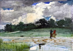 After the Rain, Prouts Neck, 1887 by Winslow Homer