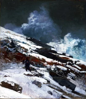 Winter Coast 1890 by Winslow Homer